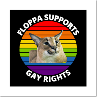 Big Floppa My Beloved Caracal Meme Posters and Art